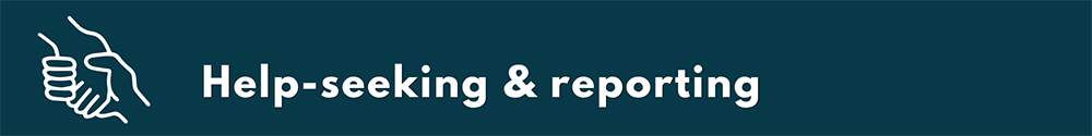 Hel-seeking & reporting image