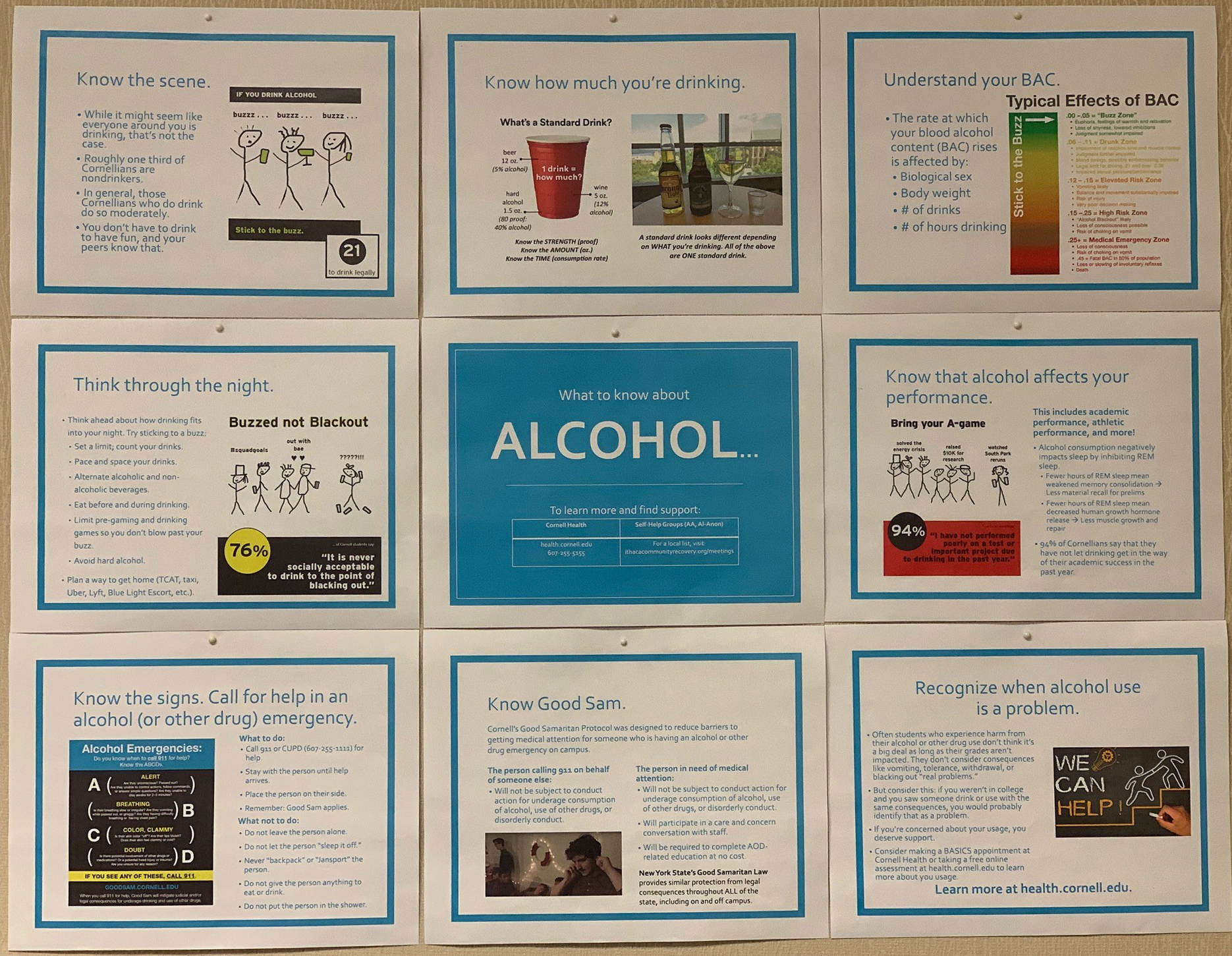 alcohol bulletin board mockup